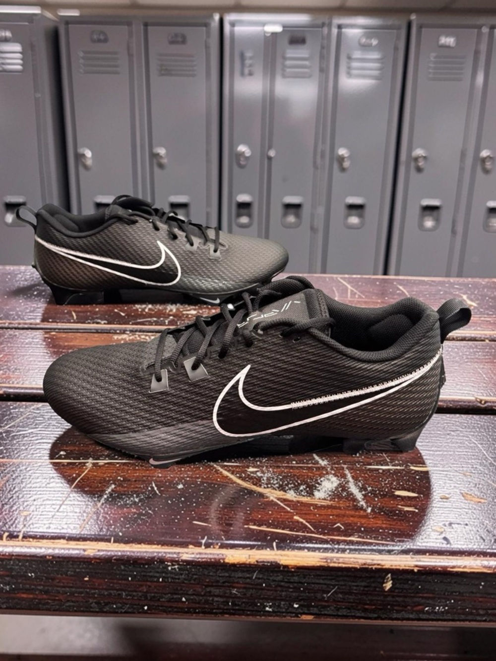 Nike Vapor Edge Speed 360 2 Football Cleats Mens 16 Black White BNWB Cleats